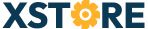 Xstore logo featuring the text XSTORE with a stylized orange gear.